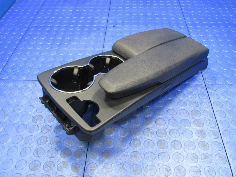 08-14 Mercedes C300 C350 W204 Center Console Armrest Lid Cupholder Bla