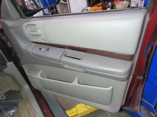 01-02 Dodge Durango Right RH Passenger Side Front Door Trim Panel Taup
