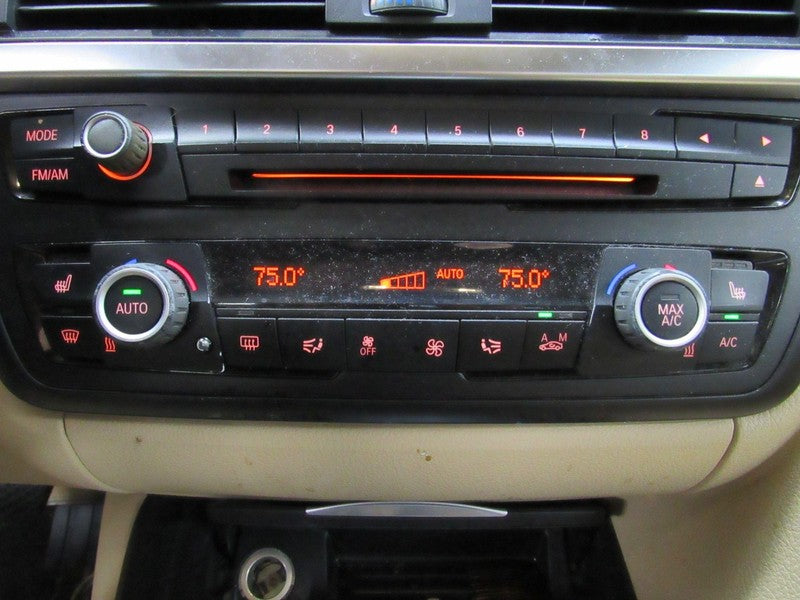 12-14 BMW 328 335 AC A/C Heater Climate Control/Radio Control Panel