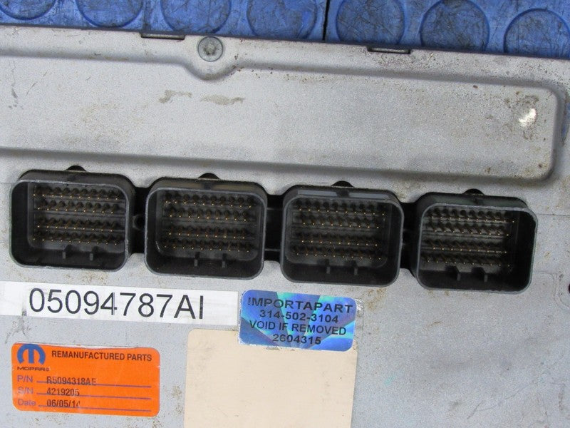 PROGRAMMED PLUG & PLAY 06 Dodge Stratus Sebring 2.7 ECU 05094787AI 787