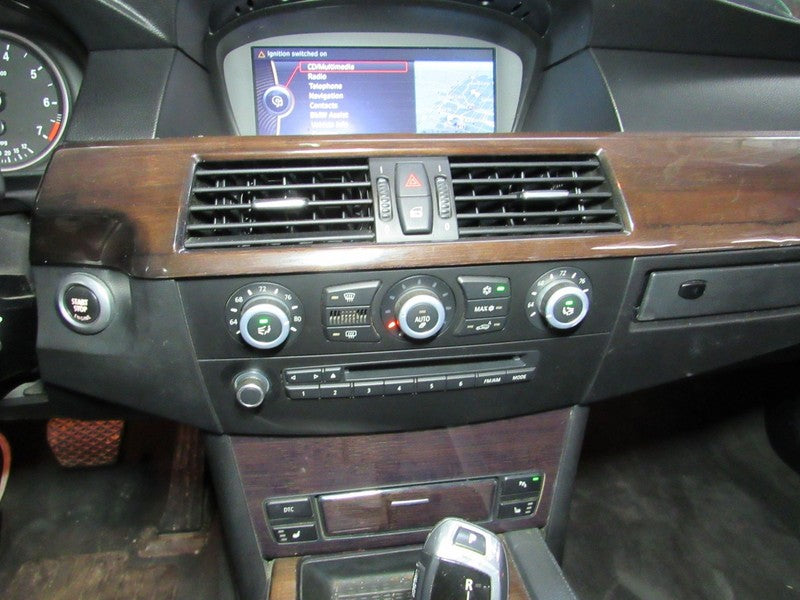 08-10 BMW 535 550 AC Heater Climate Control Panel W/O Bezel