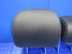 14-18 Subaru Forester Leather Rear Seat Headrest Head Rest Set of 3 Bl