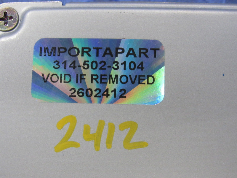02 Nissan Sentra 1.8L QG18DE AT ECU ECM PCM Engine Computer JA56T65 BL