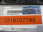 PROGRAMMED PLUG & PLAY 09 Jeep Wrangler JK Rubicon ECM 05187677AE 677 