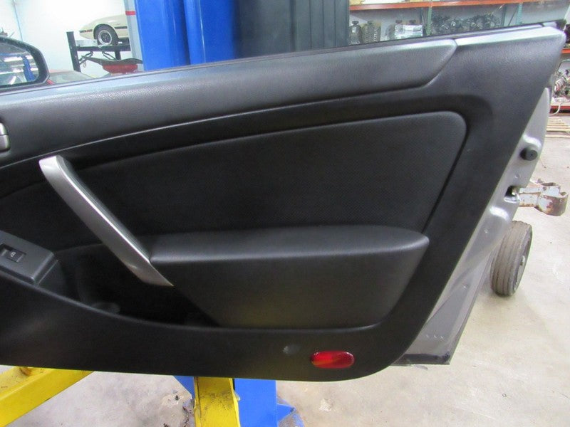 03-04 Infiniti G35 Coupe Right RH Passenger Front Door Trim Panel Blac