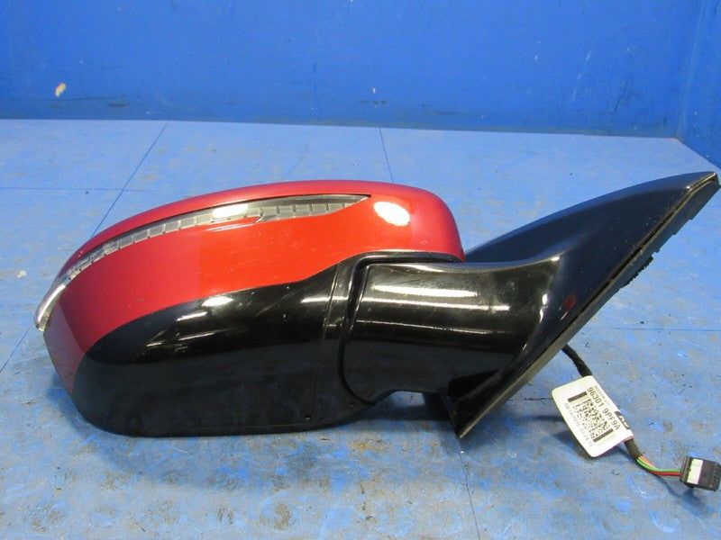 17 Nissan Pathfinder Right RH Passenger Side Front Door Mirror Red Pea
