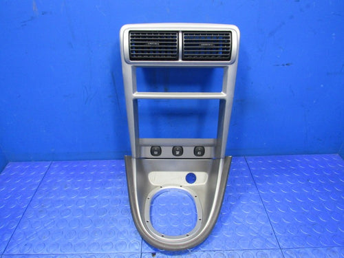 01-04 Ford Mustang SN95 IUP Silver Console Shift Boot Trim Radio Bezel