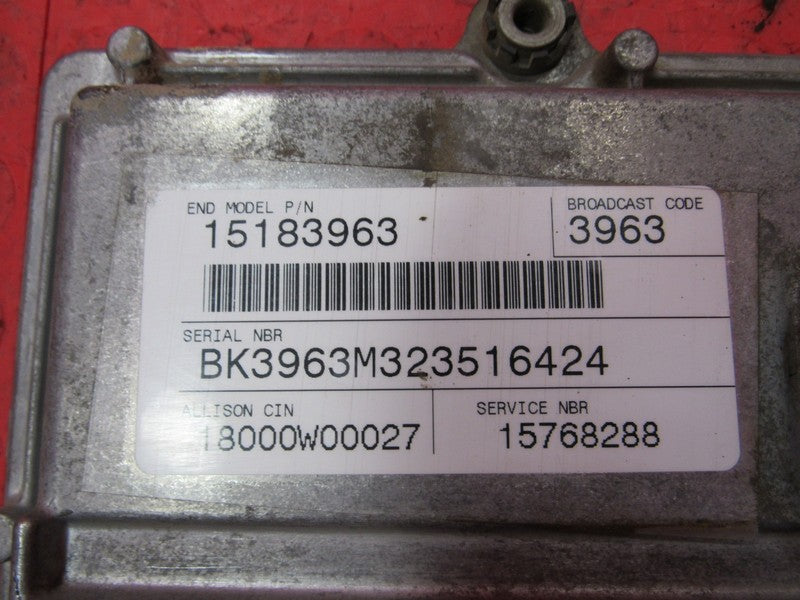 01-05 Sierra Silverado Duramax Allison TCU TCM Transmission Module 157