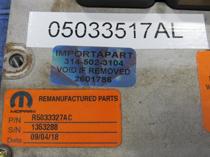 PLUG & PLAY 05 Chrysler PT Cruiser 2.4 AT Engine Computer ECU 05033517
