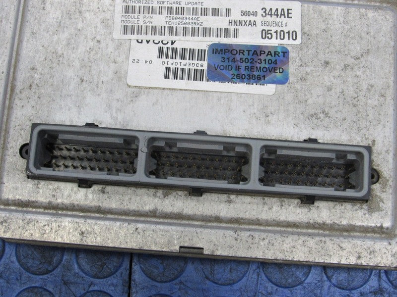 PROGRAMMED PLUG & PLAY 00 Dodge Dakota 3.9L MT ECM 56040344AE 344 PROG