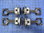 99-00 Mazda Miata MX-5 1.8L NB1 Complete Set of 4 Piston & Rods BP4W 5