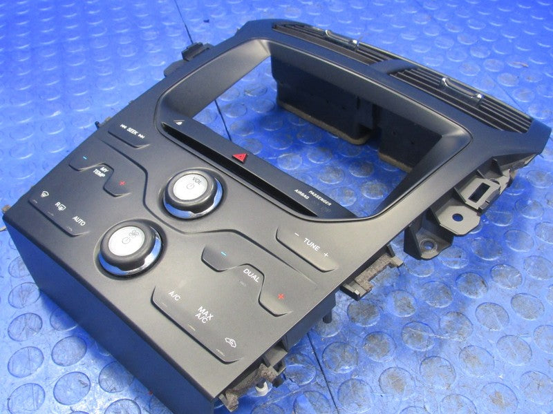 14-15 Ford Explorer 8" Climate Heater Radio Control Panel EB5T-18A802-