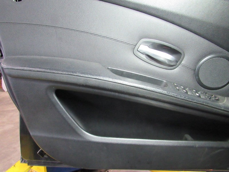 08-10 BMW 535 550 M5 Left LH Driver Side Front Door Trim Panel W/O Swi
