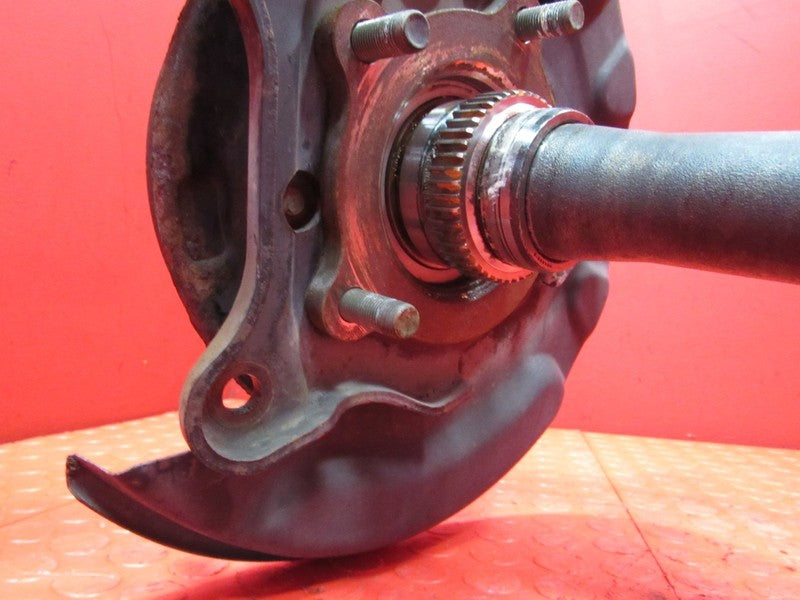 01-04 Toyota Sequoia Left Driver Rear Axle Shaft ABS Backing Plate OEM