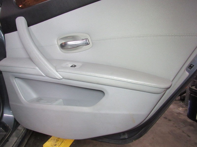 08-10 BMW 528 535 550 Sedan Right RH Passenger Side Rear Door Trim Pan