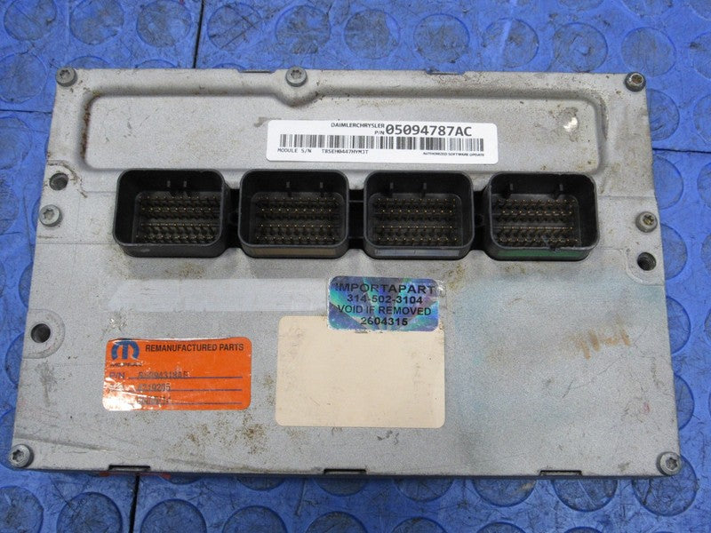 PLUG & PLAY 06 Dodge Stratus Sebring 2.7 ECU Engine Computer 05094787 