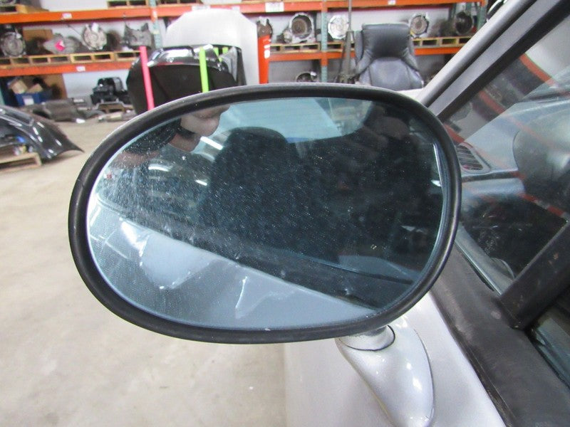 90-96 Mazda Miata MX-5 Left LH Driver Side Manual Door Mirror Silver S