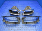 15-23 Dodge Charger Left & Right Exhaust Tip Tailpipe W/ Bracket Set P