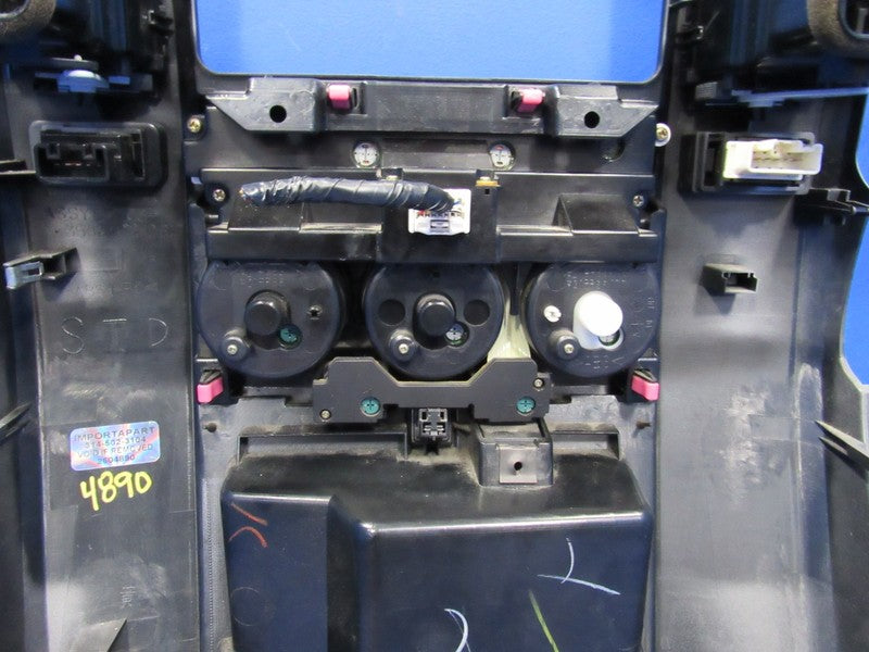03-09 Toyota 4Runner Radio Heater Control Dash Bezel Surround Trim Sil