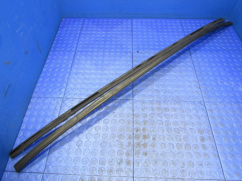 99-02 BMW Z3 Coupe Roof Trim Drip Rail Rain Gutter Left Right Pair Bla