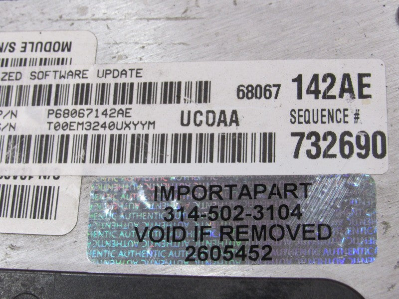 PLUG & PLAY 11 Dodge Ram Truck 5.7L AT 4x4 ECU Engine Computer 6806714