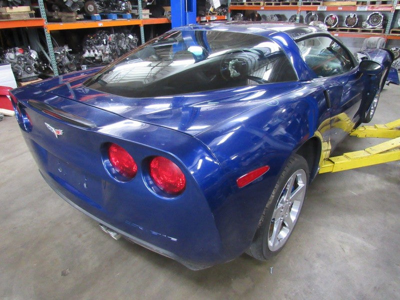 05-09 Corvette C6 Right RH Passenger Side Power Door Mirror Luxo Blue 