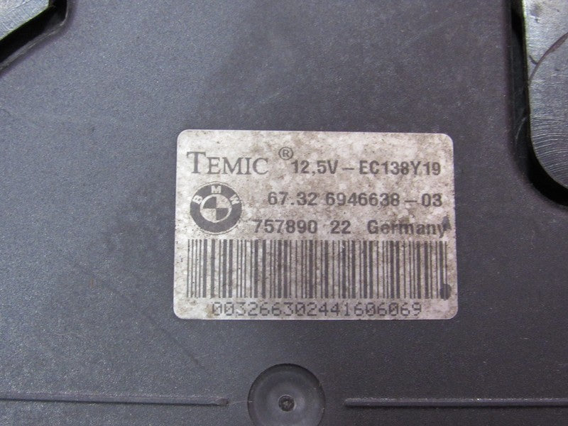 06-10 BMW 550i 6501 E60 E63 E64 Radiator Engine Cooling Fan Assembly 7