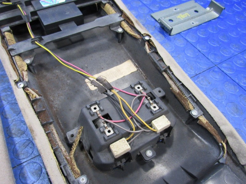 97-01 Jeep Cherokee XJ Overhead Roof Console Dome Display Info Sunviso