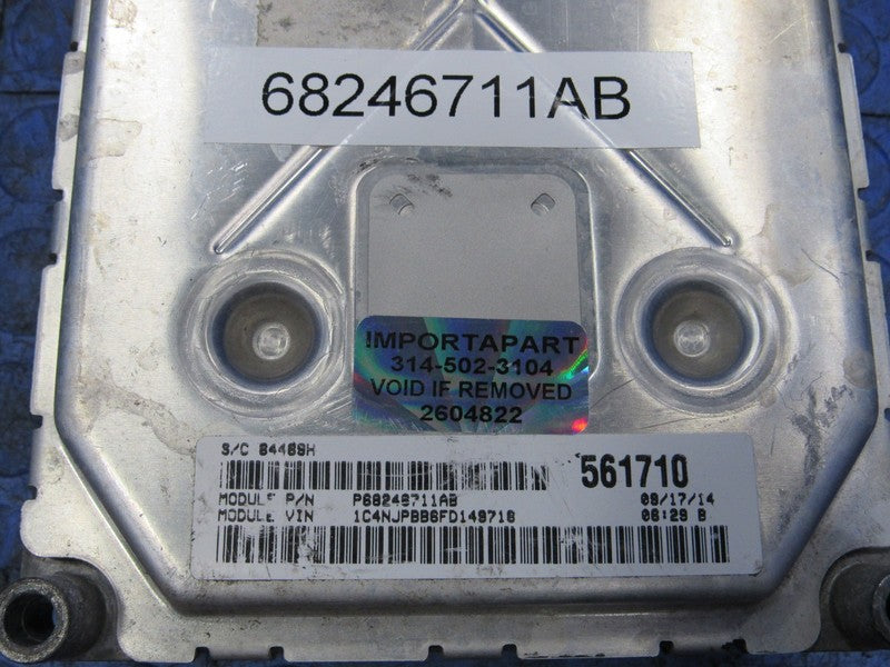 PROGRAMMED PLUG & PLAY 15 Compass Patriot 2.4 FWD ECU ECM 68246711AB 7