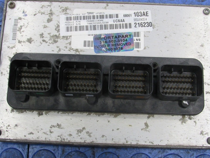 PROGRAMMED PLUG & PLAY 11 Dodge Ram Truck 4.7 ECU PCM 68061103AE 103 P