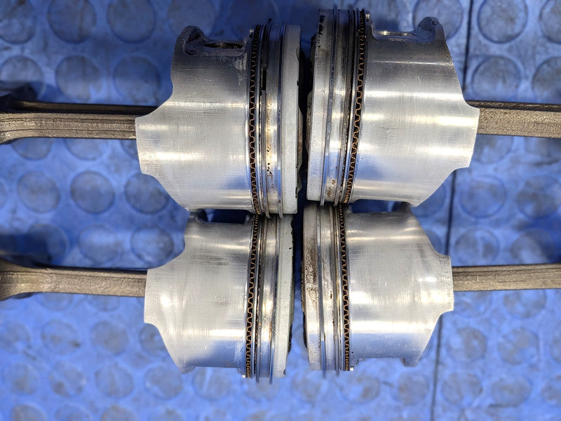 99-00 Mazda Miata MX-5 1.8L NB1 Complete Set of 4 Piston & Rods BP4W 5