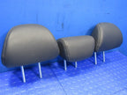 13-17 Honda Accord Sedan Rear Seat Headrests Head Rest Black Leather S