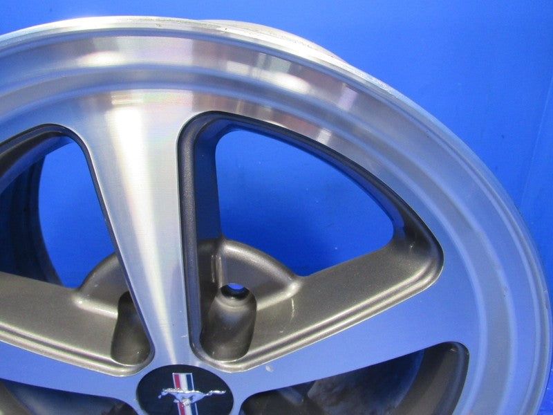 03-04 Ford Mustang Mach 1 Machined Aluminum 5 Spoke 17x8 +30MM Wheel 5