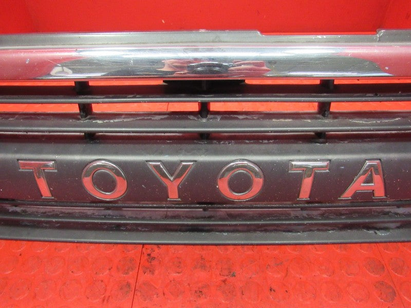 91-94 Toyota Land Cruiser FJZ80 Front Upper Grille Emblem OEM Chrome 5