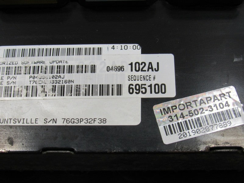 PROGRAMMED PLUG & PLAY 04 Sebring Stratus 2.7L AT ECM ECU PCM 04896102