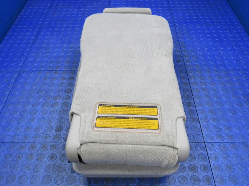11-20 Toyota Sienna Cloth Rear Middle Jump Seat Center Armrest Gray Gr