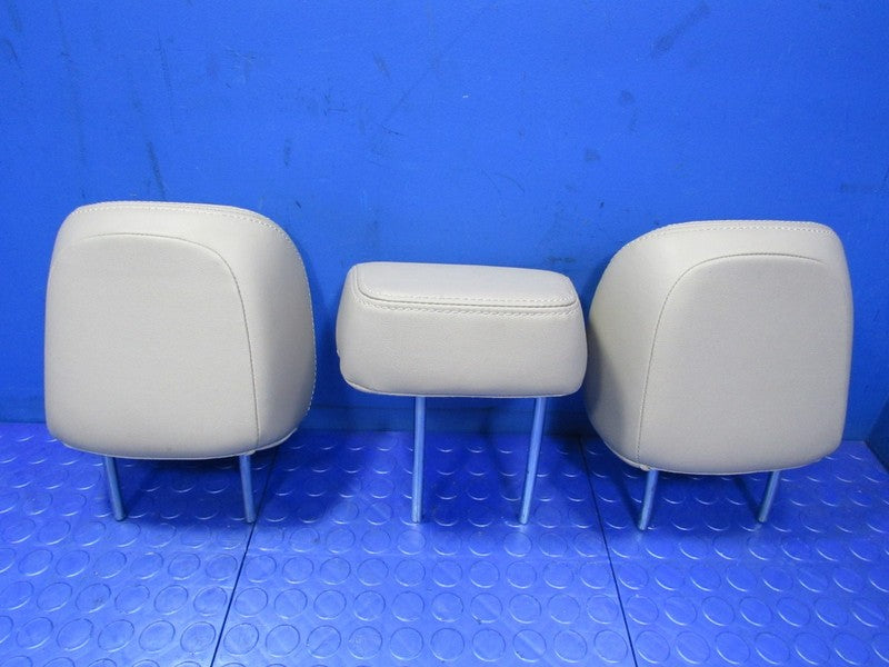 14-18 Subaru Forester Leather Rear Seat Headrest Head Rest Set of 3 Gr