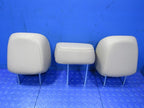 14-18 Subaru Forester Leather Rear Seat Headrest Head Rest Set of 3 Gr