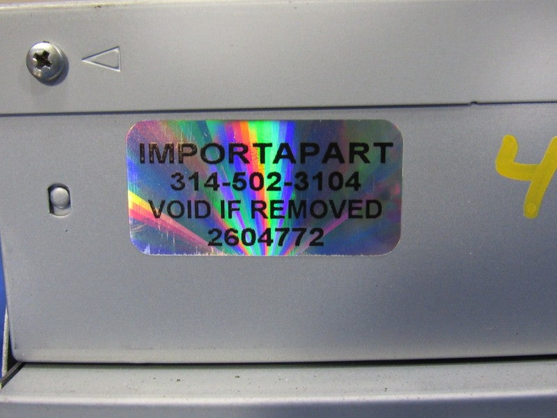 11-12 Honda Accord Sedan Audio Unit Radio Receiver Stereo XM 6 Disc AU