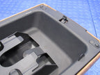 04-08 Ford F150 King Ranch Leather Center Console Armrest Lid Brown 29