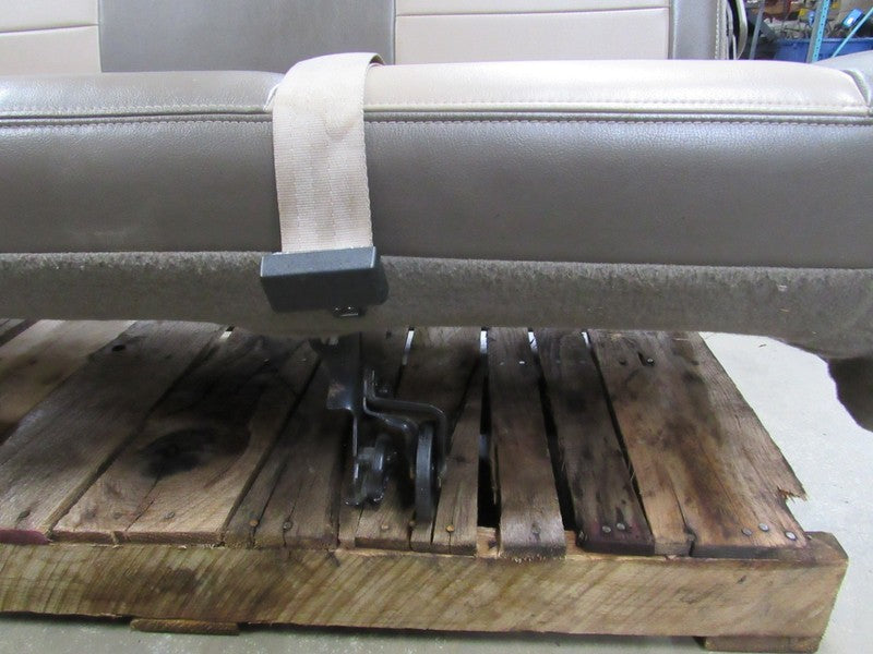 00-05 Ford Excursion Eddie Bauer Leather Rear Third 3rd Row Bench Seat