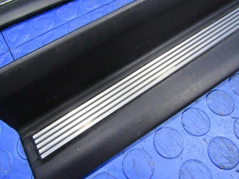 99-02 BMW Z3 M Coupe Door Sill Trim Cover Pair OEM Left Right Black 22
