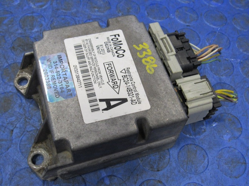11-14 Ford E150 E250 E350 Van SRS Restraints Control Module BC24-14B32