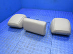 12-15 Honda Pilot Middle Row Seat Headrests Head Rest SET Gray Leather