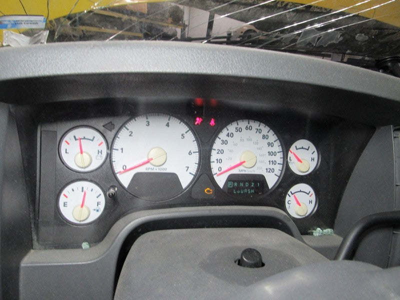 07 Ram 15/25/3500 Instrument Cluster Speedometer Odometer 187047