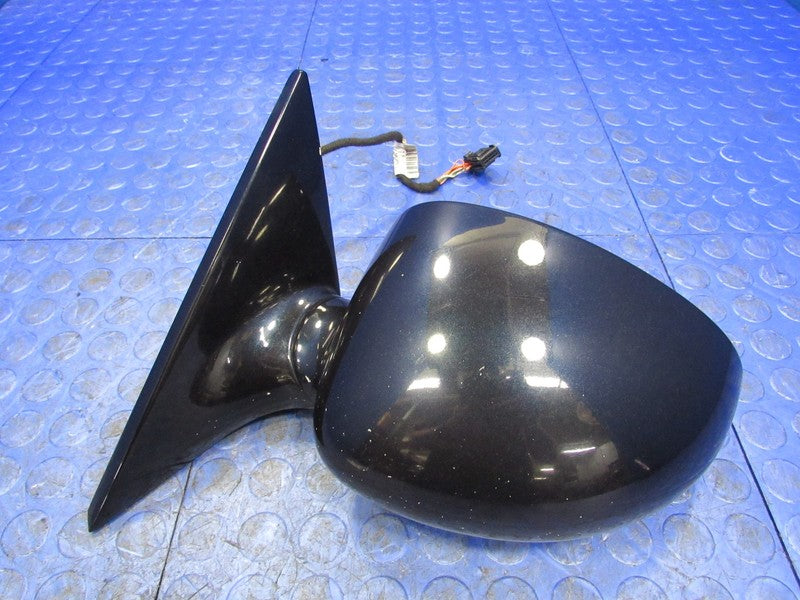 01-06 BMW M3 E46 Left LH Driver Side Folding Power Door Mirror Black 5
