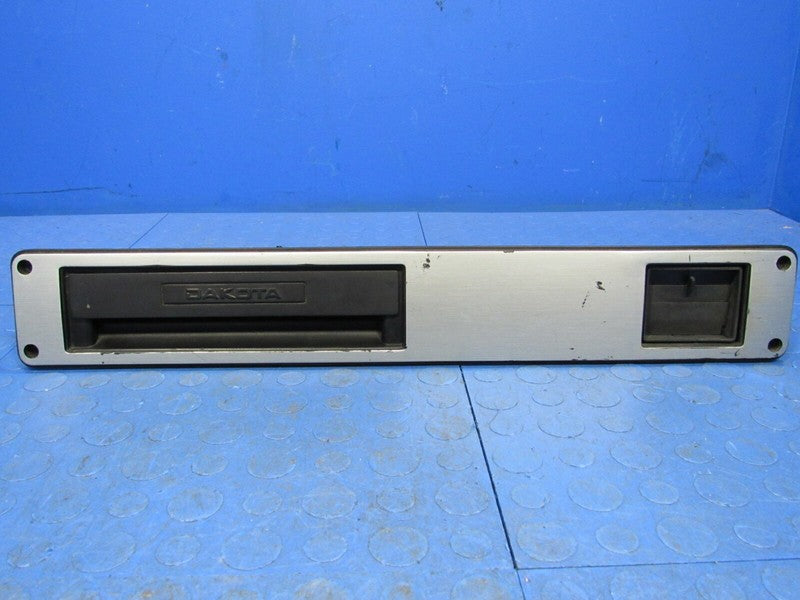 1987-1996 Dodge Dakota Dash Cup Holder Bezel Vent Trim Panel Pewter OE