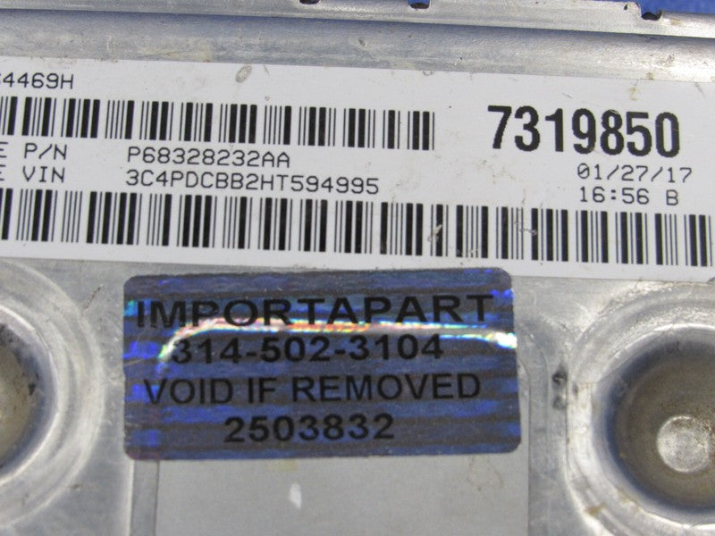 PROGRAMMED PLUG & PLAY 17 Dodge Journey 2.4L ECM 68328232AA 232 PROG 3
