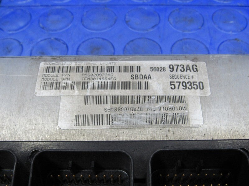 PROGRAMMED PLUG & PLAY 05 Dodge Durango 5.7L Hemi ECM 56028973 973 PRO