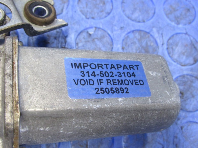 04-09 Nissan 350Z Convertible Top Tonneau Lid Cover Motor Assembly OEM